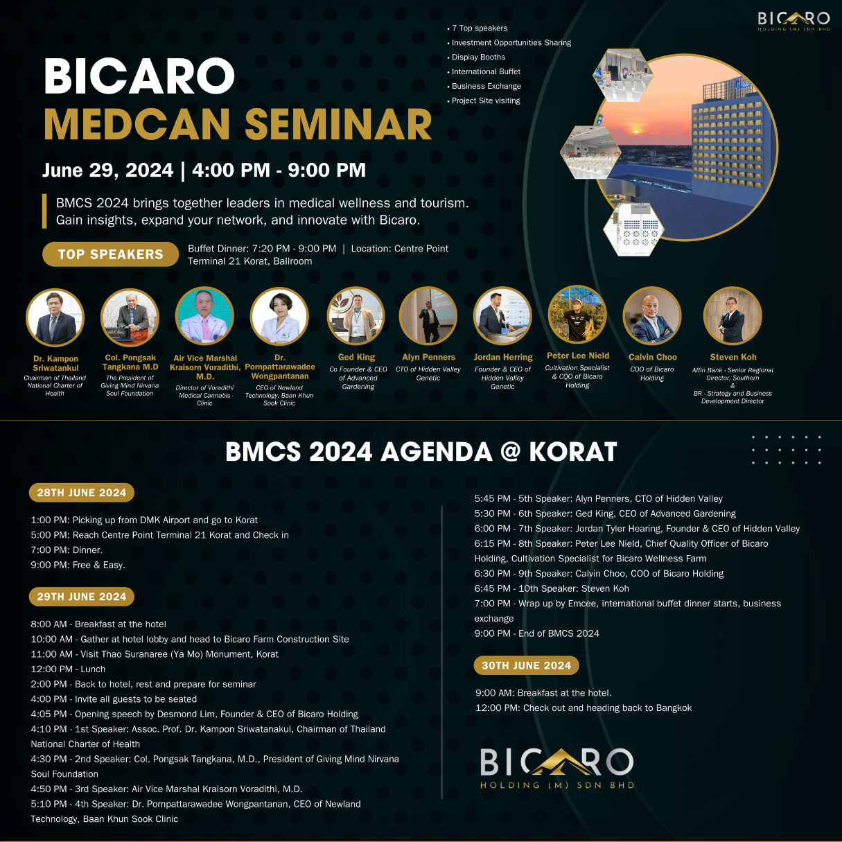 Bicaro Holding News 15 Bicaro Medcan seminar POSTER
