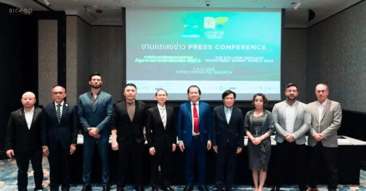 Bicaro Holding News 10 Bicaro Holding Sponsors the 5th CISW MedCann Investment Summit World 2024: Media Press Conference